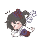 まつりちゃんどうしたの？（個別スタンプ：4）