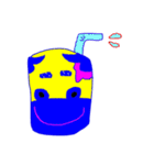 牛ちゃんの青春の落書き（個別スタンプ：9）