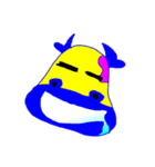 牛ちゃんの青春の落書き（個別スタンプ：16）