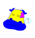 牛ちゃんの青春の落書き（個別スタンプ：17）
