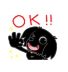 くろわんこ！ビビのスタンプ（個別スタンプ：3）