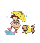 おチビとバロン（個別スタンプ：23）