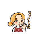 女の子たちの一言スタンプ（個別スタンプ：2）