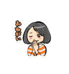 女の子たちの一言スタンプ（個別スタンプ：28）