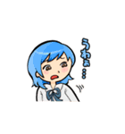 女の子たちの一言スタンプ（個別スタンプ：30）