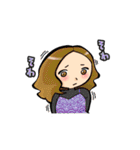 女の子たちの一言スタンプ（個別スタンプ：31）