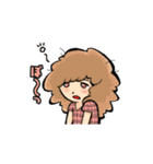 女の子たちの一言スタンプ（個別スタンプ：32）