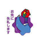 キジのサラリーマンスタンプ（個別スタンプ：5）