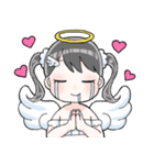 かわユい女の子（個別スタンプ：3）