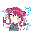 かわユい女の子（個別スタンプ：6）