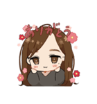春菜ちゃんのかわいいスタンプ（個別スタンプ：3）