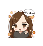春菜ちゃんのかわいいスタンプ（個別スタンプ：7）