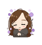 春菜ちゃんのかわいいスタンプ（個別スタンプ：8）