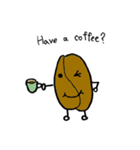 コーヒー豆の「コピ丸」（個別スタンプ：11）