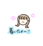 ふわふわ おんなのこ。（個別スタンプ：8）