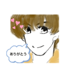 ボクのあいさつ（個別スタンプ：5）