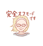 金髪女子（個別スタンプ：33）