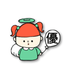つばさが風船のエンジェル（個別スタンプ：6）