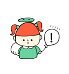 つばさが風船のエンジェル（個別スタンプ：23）