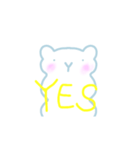 気まぐれー。ゆるいアルパカ。（個別スタンプ：7）