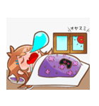 ゆるゲーマーくるみのスタンプ（個別スタンプ：6）