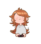 ゆるゲーマーくるみのスタンプ（個別スタンプ：7）