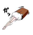 美脚なネコ（個別スタンプ：1）