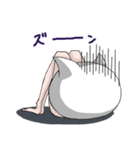 美脚なネコ（個別スタンプ：23）