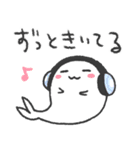 好きすぎるアザラシ。（個別スタンプ：6）