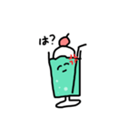 クリームソーダのきもち（個別スタンプ：3）