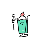 クリームソーダのきもち（個別スタンプ：9）