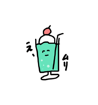 クリームソーダのきもち（個別スタンプ：10）