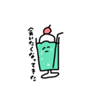 クリームソーダのきもち（個別スタンプ：11）