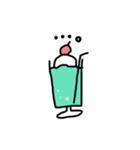 クリームソーダのきもち（個別スタンプ：16）