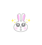 ユタカなウサギ（個別スタンプ：3）