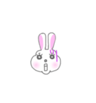 ユタカなウサギ（個別スタンプ：8）