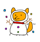 ラッキーのラッキーな毎日（個別スタンプ：8）