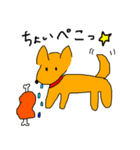 ラッキーのラッキーな毎日（個別スタンプ：22）