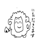 スマイルひつじ（個別スタンプ：7）