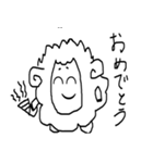 スマイルひつじ（個別スタンプ：15）