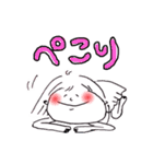 可愛くて、元気で、明るくて、優しい女の子（個別スタンプ：6）