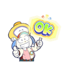 THE マメ太郎［英語版］（個別スタンプ：12）