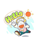 THE マメ太郎［英語版］（個別スタンプ：14）