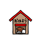 わんことわたし（個別スタンプ：1）