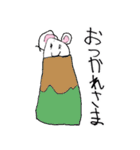 6歳の子供のお絵描き（日本語）（個別スタンプ：10）