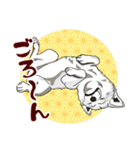 北海道犬のLineスタンプ（個別スタンプ：13）