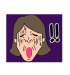 使いやすい！しゃくれのしゃく子としゃく男（個別スタンプ：30）