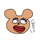 さらのくまです（個別スタンプ：1）
