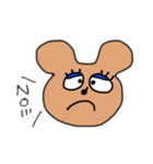 さらのくまです（個別スタンプ：3）
