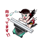 ポールアクロバットダンサー めりこ（個別スタンプ：2）